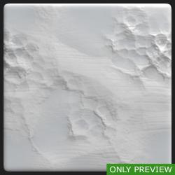 PBR Texture of Ground Snow